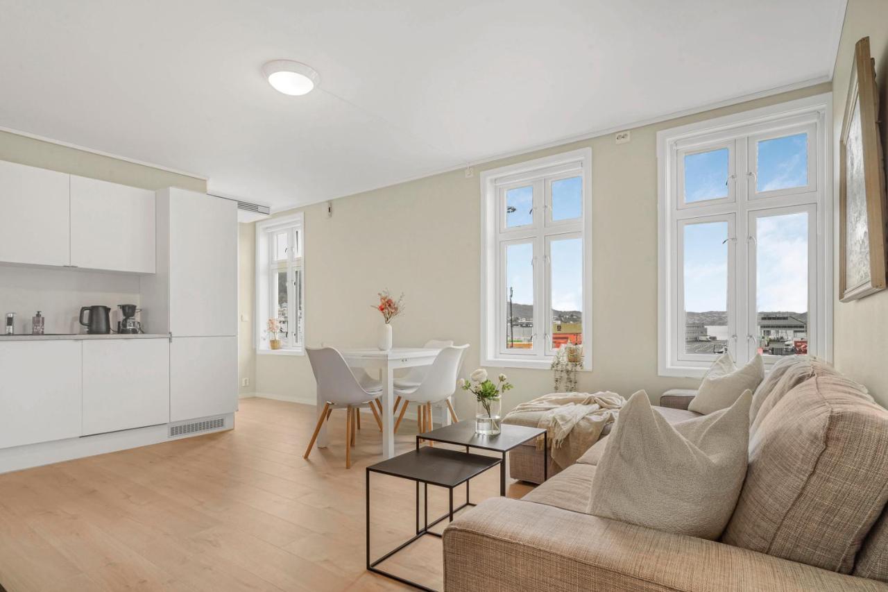 Contemporary City-Apartement With Views Of The Dock! Bergen Extérieur photo