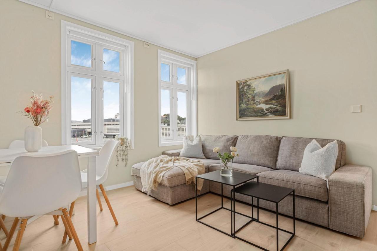 Contemporary City-Apartement With Views Of The Dock! Bergen Extérieur photo