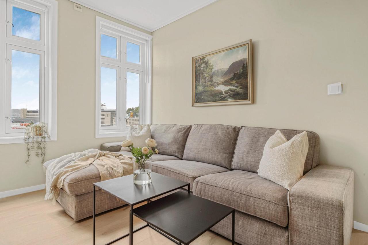 Contemporary City-Apartement With Views Of The Dock! Bergen Extérieur photo